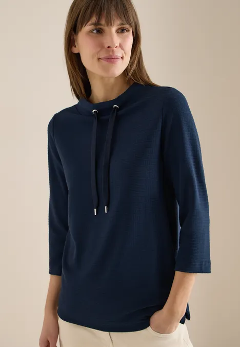 T-shirt à motifs structurés universal blue