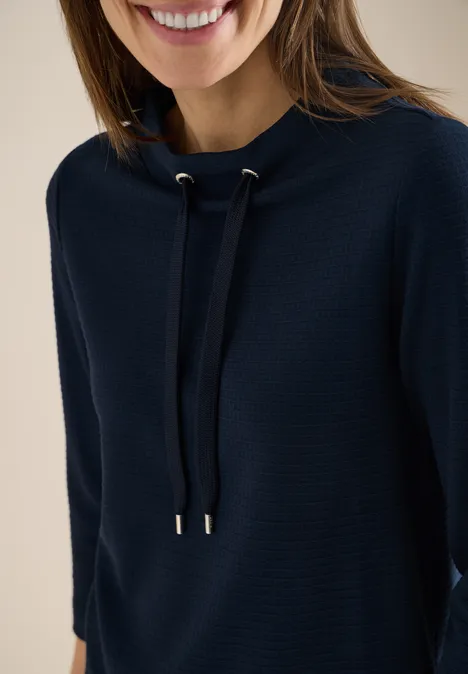 T-shirt à motifs structurés universal blue