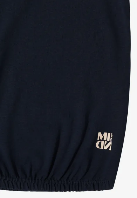 Shirt mit Tapedetail universal blue