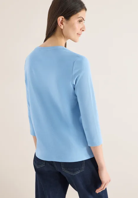 Basic T-Shirt cloud blue