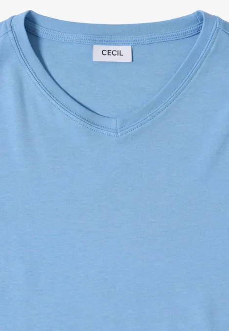 Basic T-Shirt cloud blue