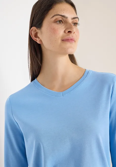 Basic T-Shirt cloud blue