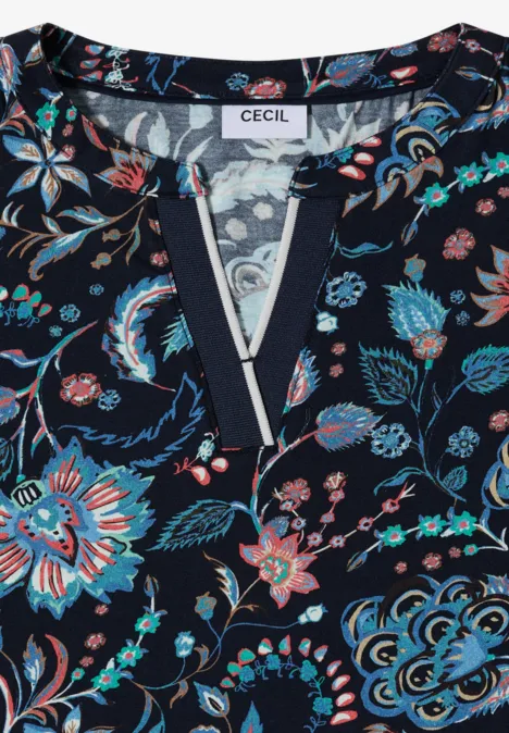 T-shirt au look tunique universal blue