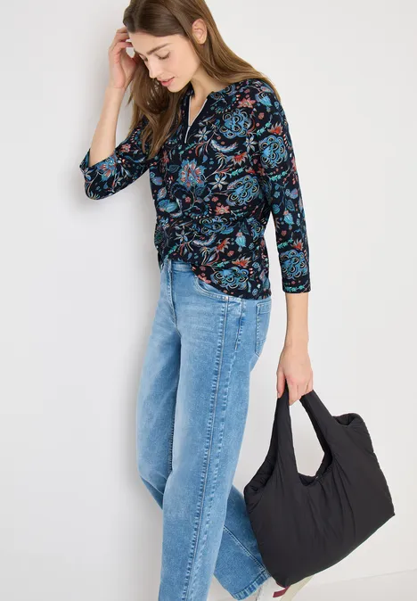 T-shirt au look tunique universal blue