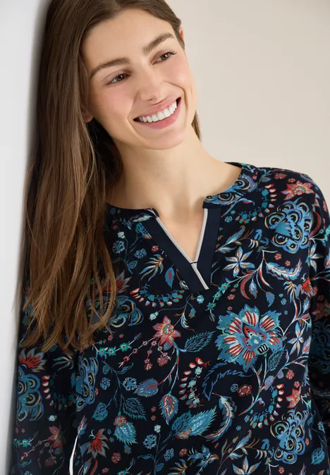 T-shirt au look tunique universal blue