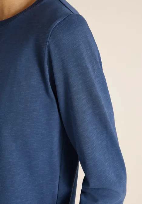 T-shirt avec cordon de serrage sporty denim blue