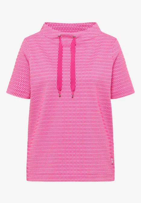 Two-Tone T-Shirt beetroot pink