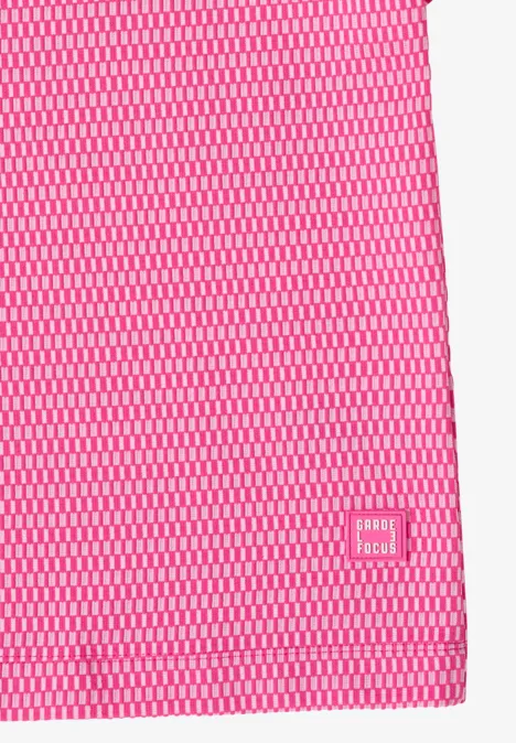 Two-Tone T-Shirt beetroot pink