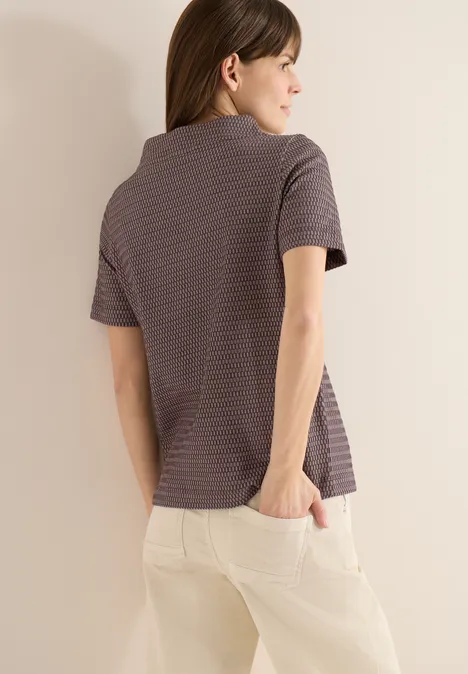Two-Tone T-Shirt macchiato brown