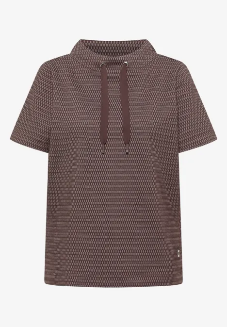 Two-Tone T-Shirt macchiato brown