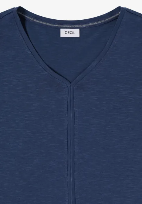 Shirt im Tunika-Look sporty denim blue