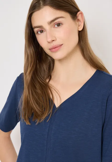 Shirt im Tunika-Look sporty denim blue