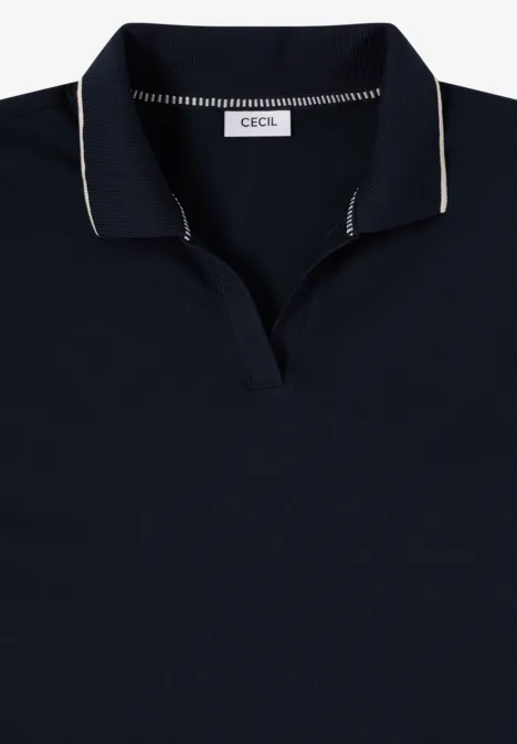 Piqué Poloshirt universal blue