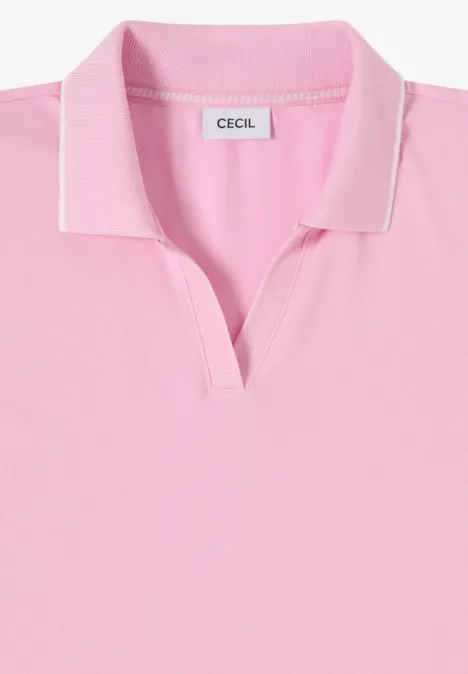 Piqué Poloshirt light blush rose