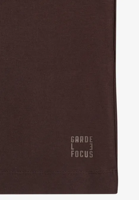 Shirt macchiato brown