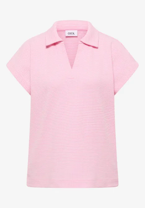 Two-Tone Poloshirt light blush rose Two-Tone Poloshirt light blush rose