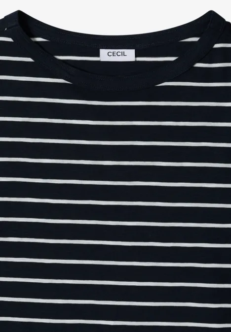 T-shirt à rayures universal blue T-shirt à rayures universal blue