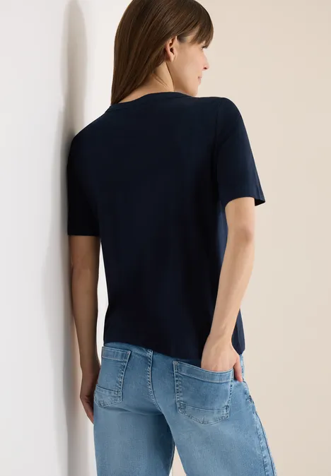 T-shirt en couleur unie universal blue