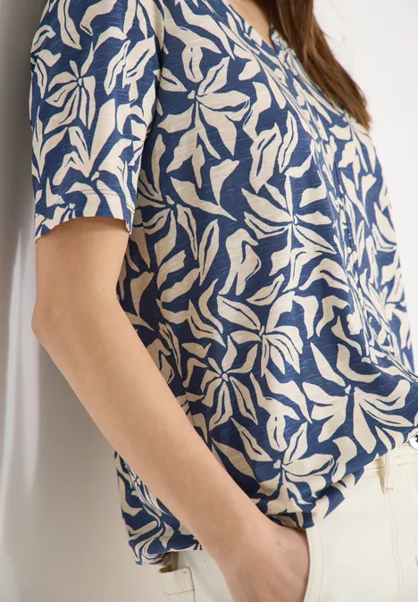 Shirt im Tunika-Look sporty denim blue Shirt im Tunika-Look sporty denim blue