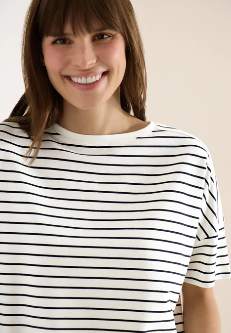 Shirt met rimpels universal blue