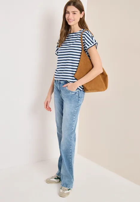 Koszulka w paski urban navy blue