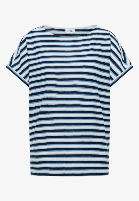 Koszulka w paski urban navy blue