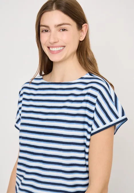 Koszulka w paski urban navy blue
