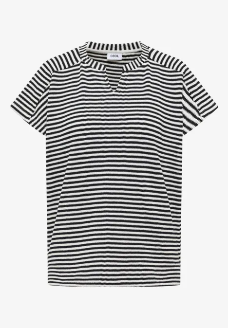 Gestreiftes Shirt universal blue