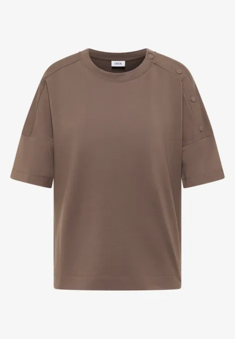 Koszula z guzikami urban taupe