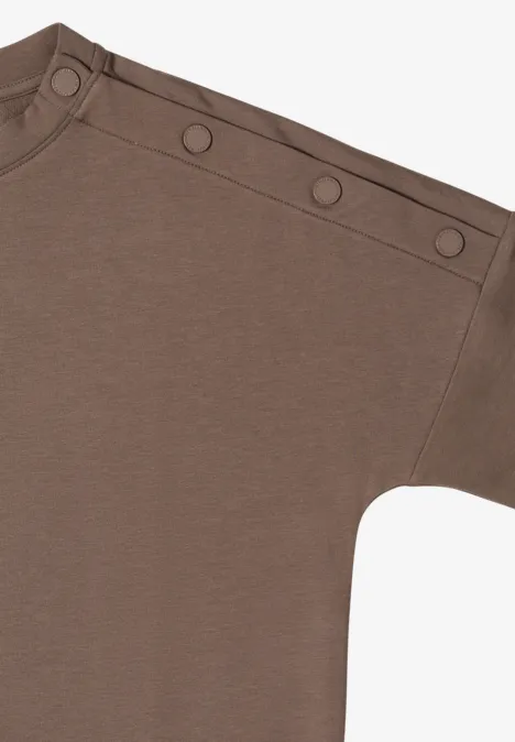 Koszula z guzikami urban taupe