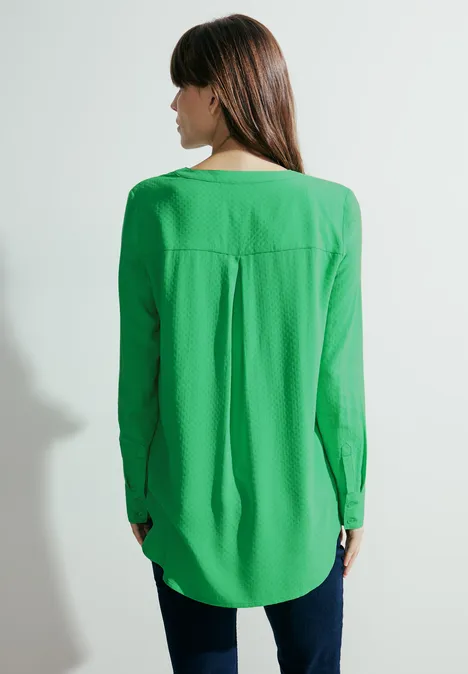 Dobby Longbluse celery green