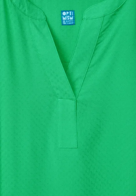 Dobby Longbluse celery green