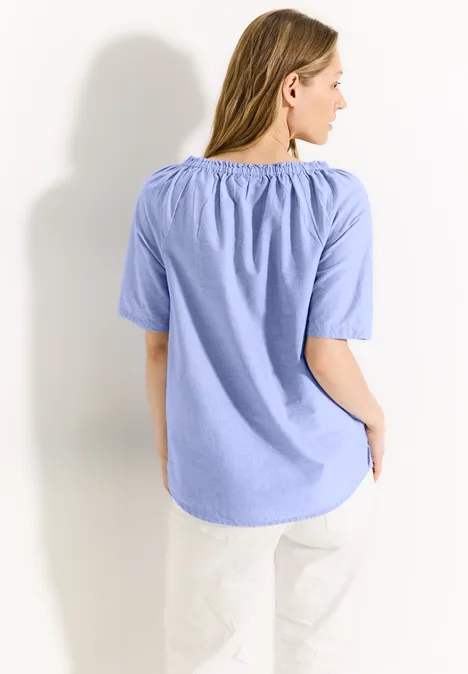 Chambray Bluse blouse blue