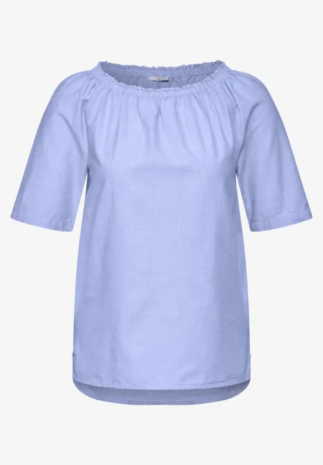 Chambray Bluse blouse blue