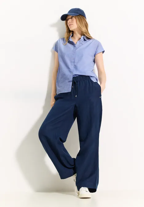 Chambray Bluse blouse blue