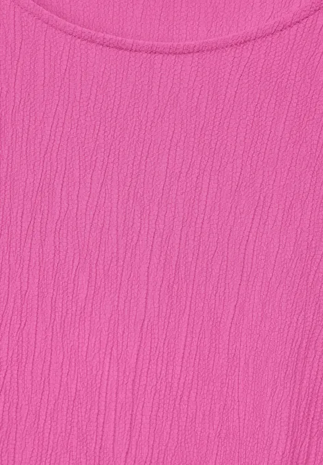 Struktur Bluse bloomy pink