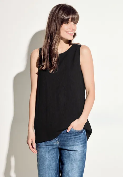 Struktur Blusentop Black