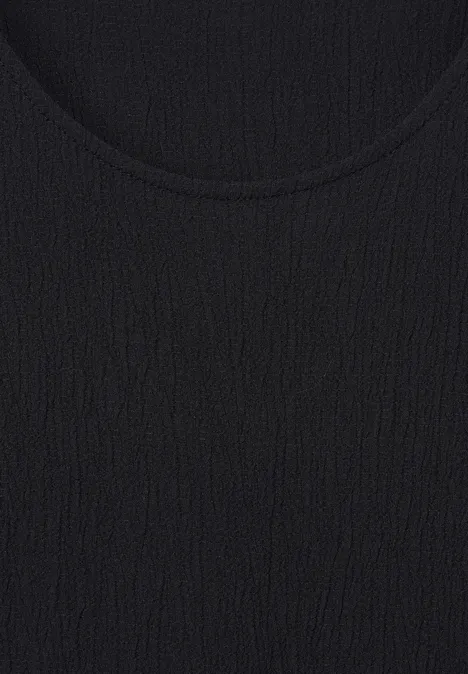 Struktur Blusentop Black