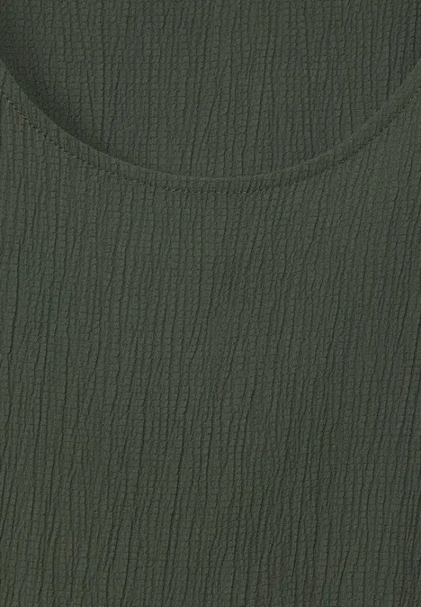 Struktur Blusentop cool khaki