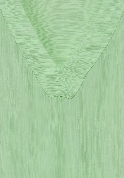 Struktur Blusentop matcha lime