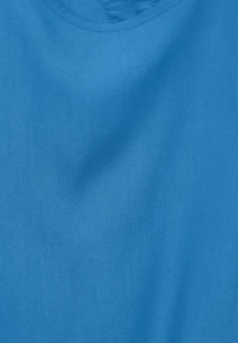 Uni Blusentop azure blue