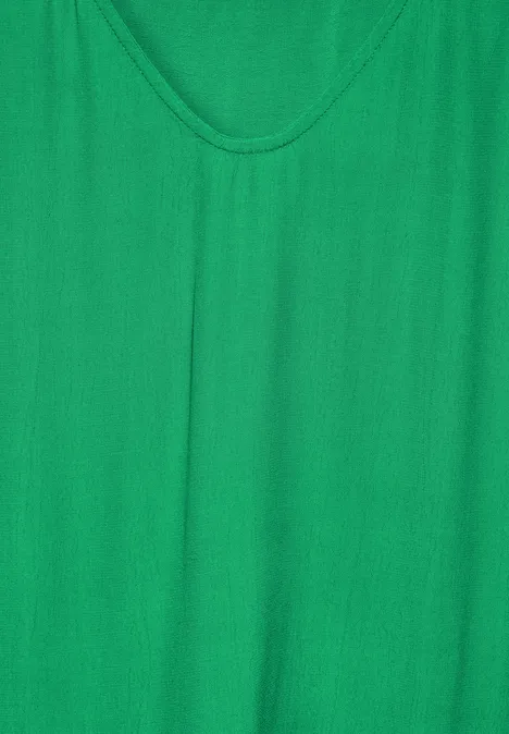 Luftige Viskose Bluse fresh apple green