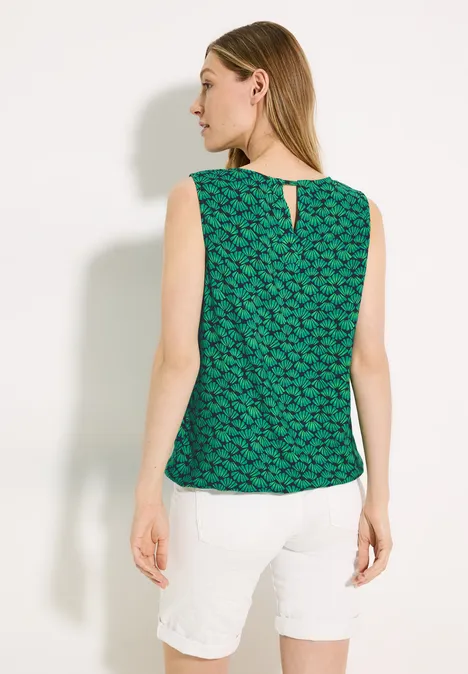 Blusentop mit Print fresh apple green