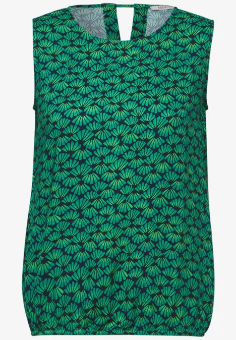 Blusentop mit Print fresh apple green