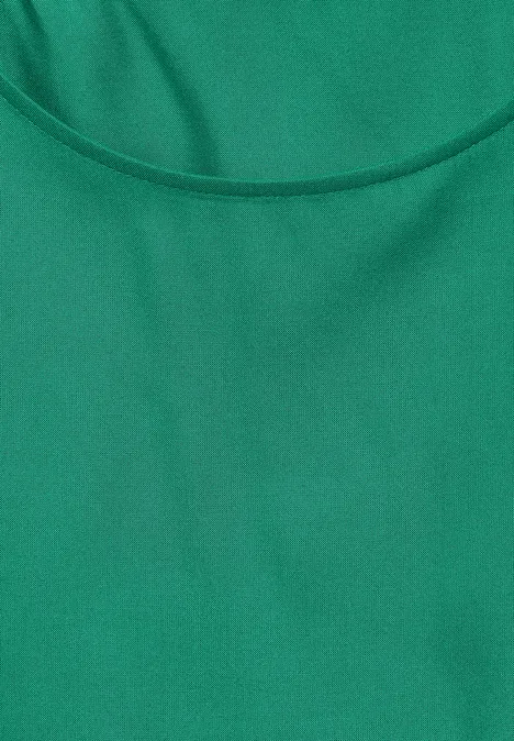 Bluse mit Knotendetail malachite green