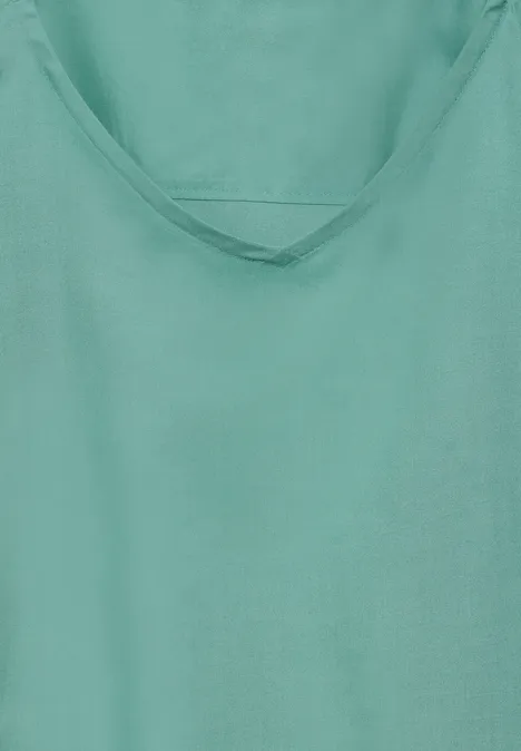 T-Shirt-Bluse adriatic green