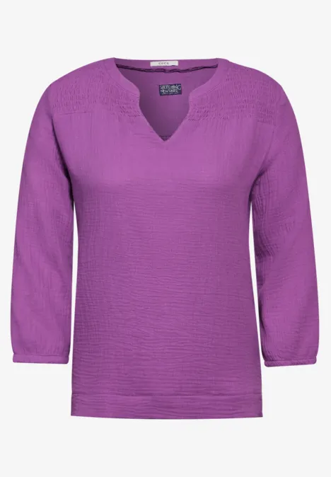Tunika-Bluse iced violet
