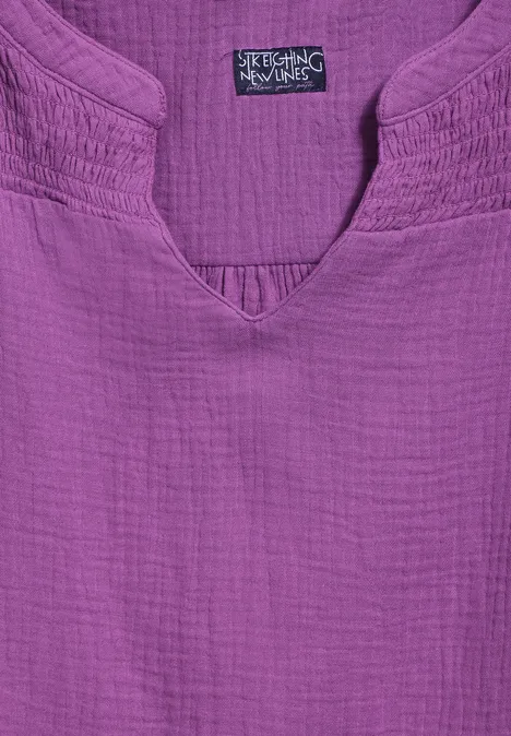 Tunika-Bluse iced violet