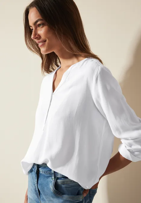 Tunika in Unifarbe White