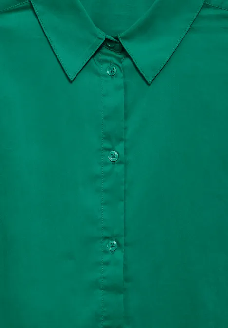 Basic Hemdbluse malachite green